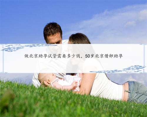 做北京助孕试管需要多少钱，50岁北京借卵助孕